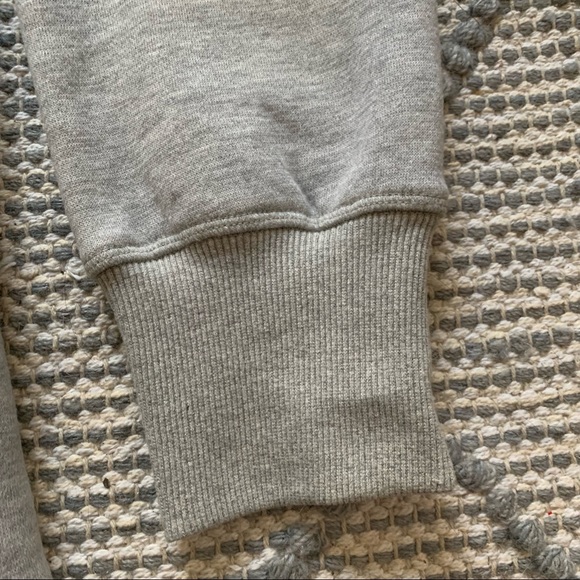 *SOLD* Sherpa lined grey coat style cardigan - Picture 7 of 8